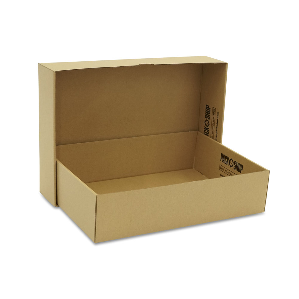 cardboard top and base box package